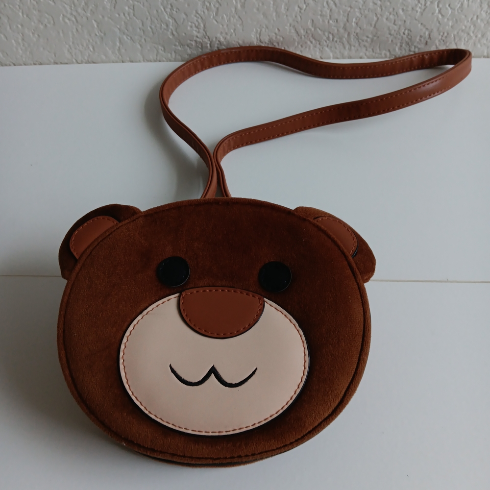 Brown Bear Crossbody Bag